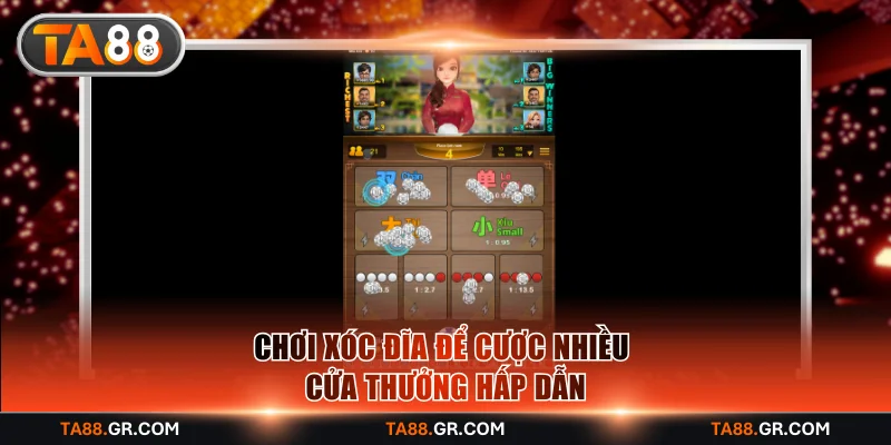 Chơi xóc đĩa để cược nhiều cửa thưởng hấp dẫn