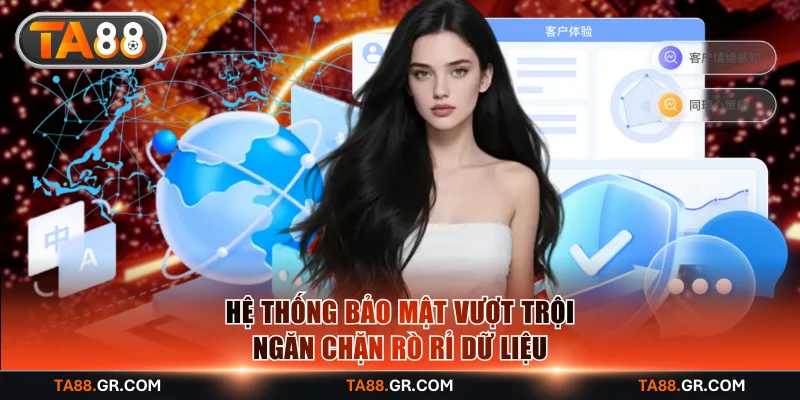 Hệ thống bảo mật vượt trội ngăn chặn rò rỉ dữ liệu tại TA88